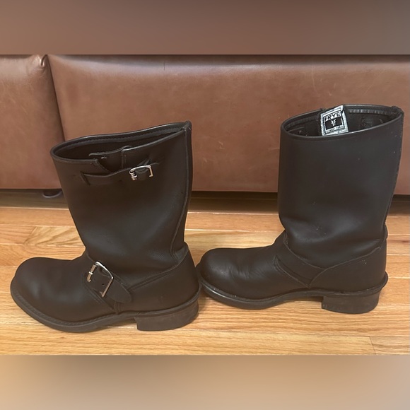 Frye Engineer Boots 8 Black - Picture 2 of 11